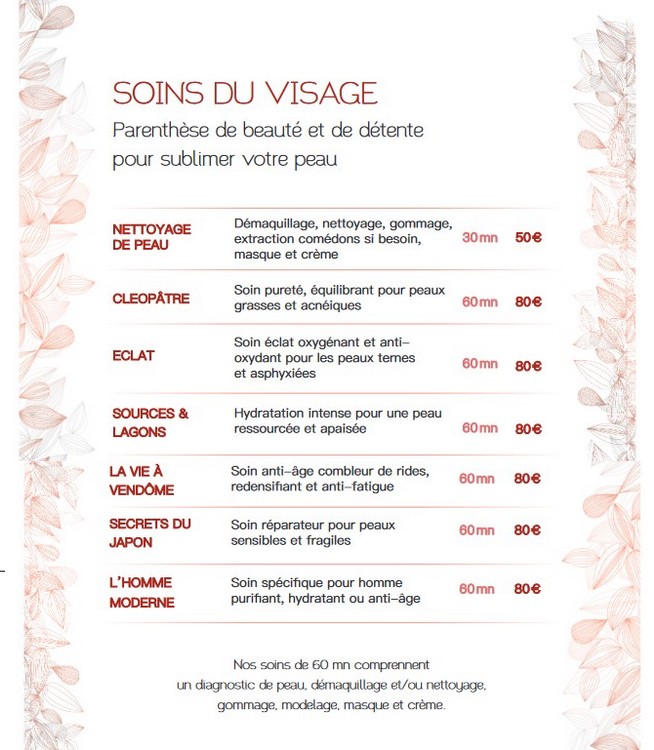 Soins du visage Excellence Spa Hautes-Alpes