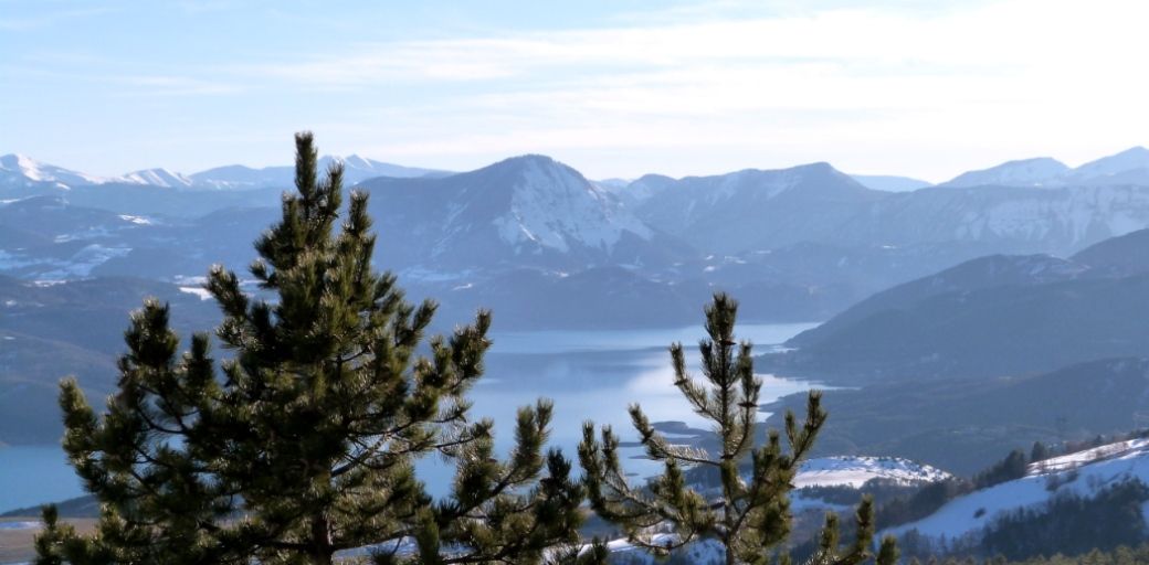 vue lac serre poncon